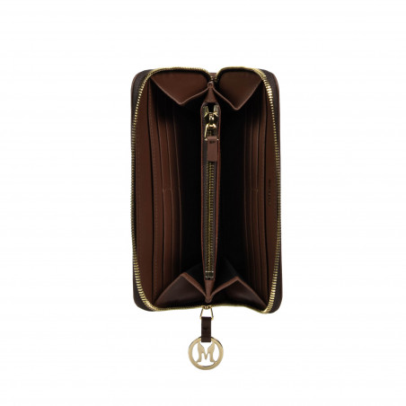 Damenbrieftasche 200g cognacbraun