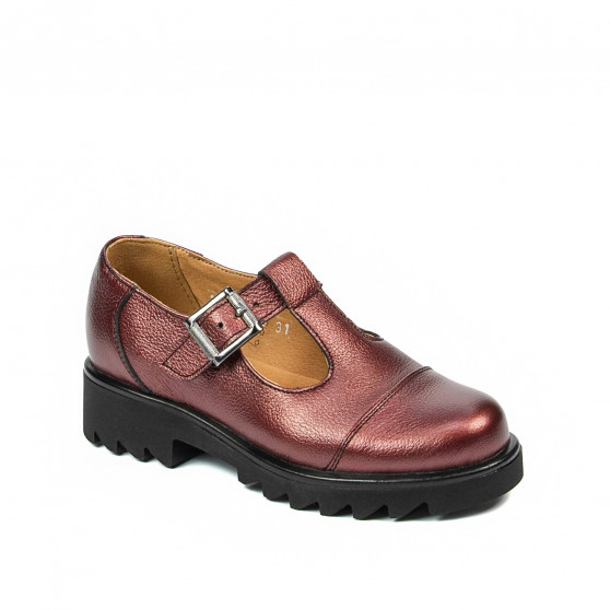 Kinder Schuhe 2020 Bordeaux Perlmutt