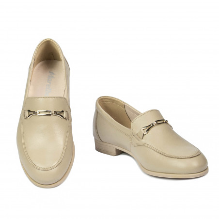 Damen Slipper 6066 Beige