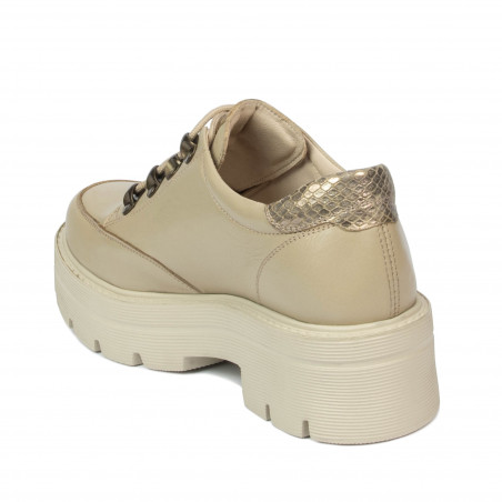 Damen-Casual-Schuhe 6064 beige kombiniert