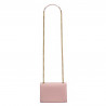 Damen-Umhängetasche 009g Rosa Safiano