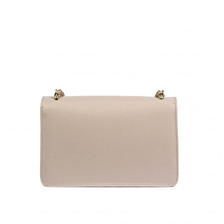Damen-Schultertasche 010g beige Kaviar