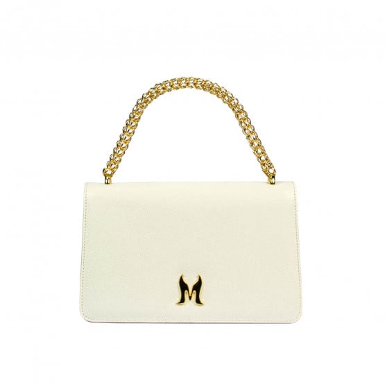 Damentasche Umhängetasche 010g beige Latte Caviar
