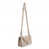 Damen-Schultertasche 010g beige Kaviar