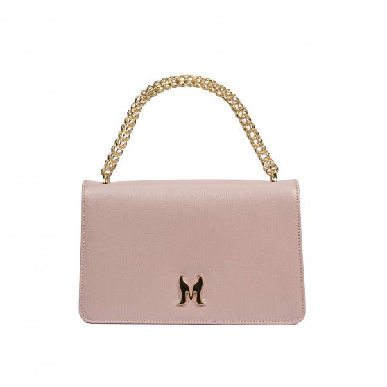 Damenschultertasche 010g rosa Safiano Damenschultertasche 010g rosa Safiano