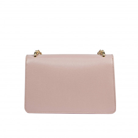 Damenschultertasche 010g rosa Safiano