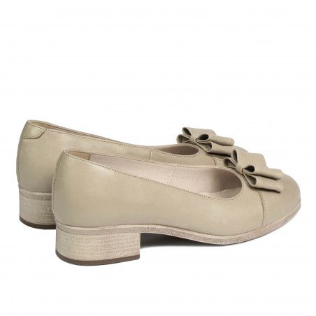 Damen Ballerinas 6063 beige