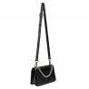 Damentasche Schultertasche 010g 01 schwarz Saffiano