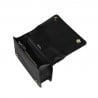 Damentasche Schultertasche 010g schwarz Saffiano