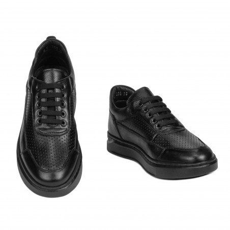 Jugendsportschuhe 386 schwarz