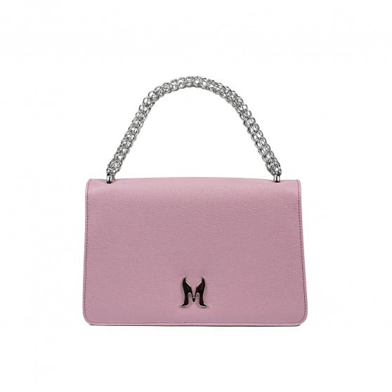 Damen-Schultertasche 010g 01 violett safiano Damen-Schultertasche 010g 01 violett safiano
