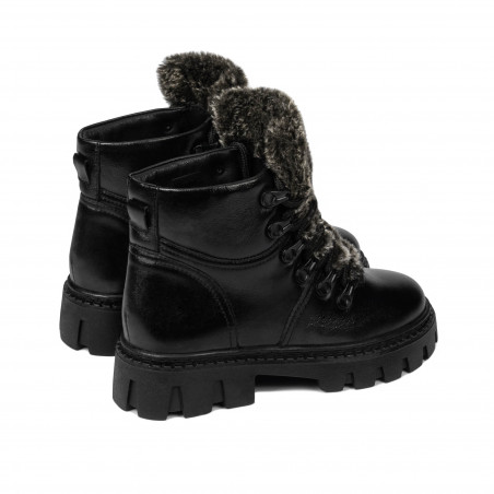 Kinderstiefel 3028 Schwarz