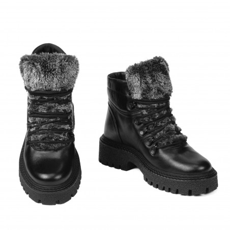 Damenstiefel 3378 schwarz