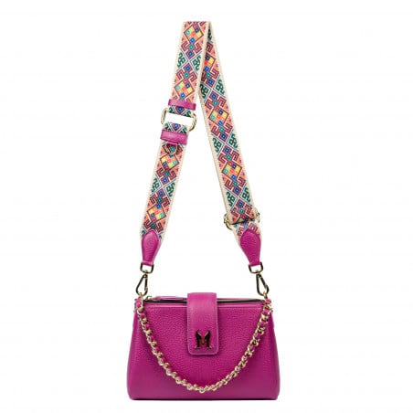 Damen-Umhängetasche 003g violett