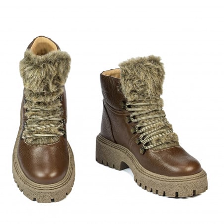 Damenstiefeletten 3378 braun