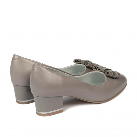 Elegante Damenschuhe 1270-1 Cappuccino