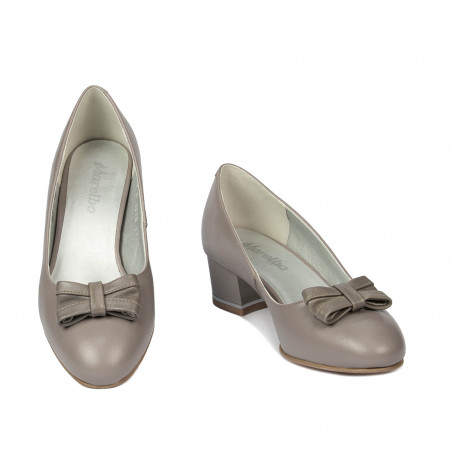 Elegante Damenschuhe 1270-1 Cappuccino