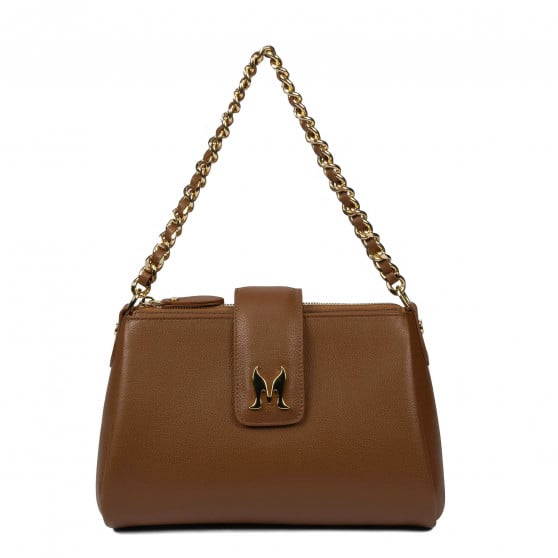 Damentasche Schultertasche 003g Mahagoni Damentasche Schultertasche 003g Mahagoni