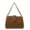Damentasche Schultertasche 003g Mahagoni