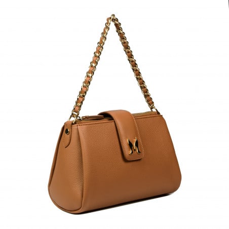 Damentasche Schultertasche 003g Camel