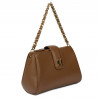 Damentasche Schultertasche 003g Mahagoni