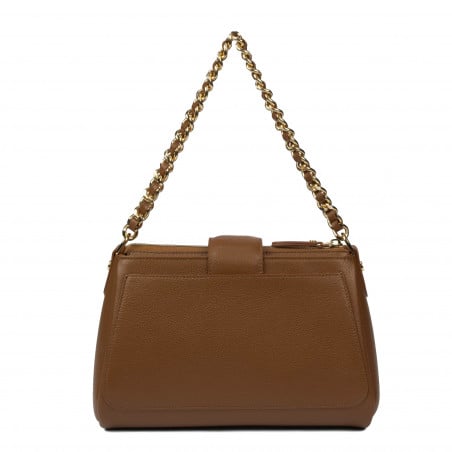 Damentasche Schultertasche 003g Mahagoni