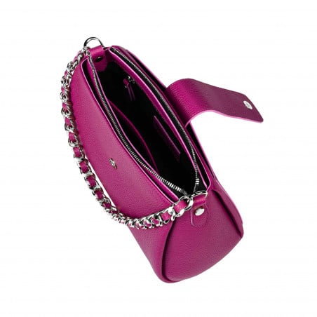 Damentasche Schultertasche 003g 01 violett