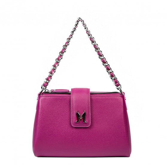 Damentasche Schultertasche 003g 01 violett