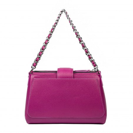 Damentasche Schultertasche 003g 01 violett