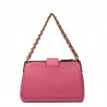 Damentasche zum Umhängen 003g Barbie-Rosa+Schwarz