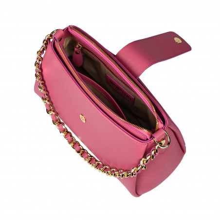Damen Schultertasche 003g Barbie Rosa