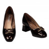 Elegante Damenschuhe 1298 Lack Bordeaux