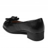 Damen Ballerinas 6063 schwarz