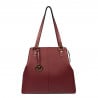 Damentasche Handtasche 001g weinrot