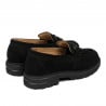 Damen Casual Schuhe 6069 schwarzes Veloursleder