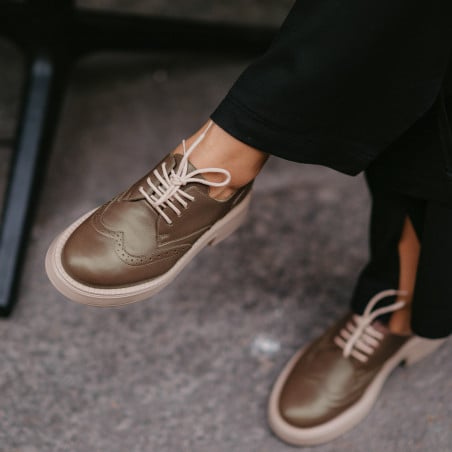 Damen Freizeitschuhe 6067 braun lifestyle