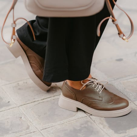Damen Freizeitschuhe 6067 braun lifestyle