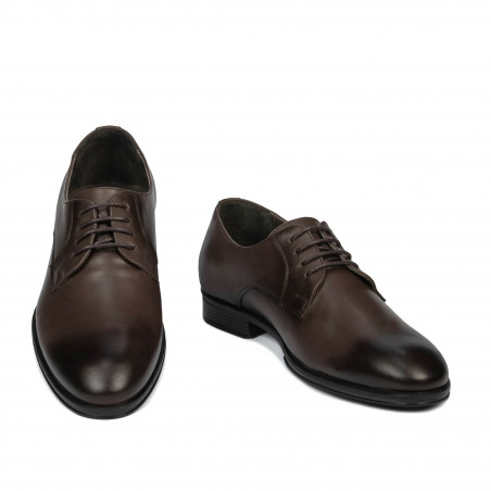 Elegante Herrenschuhe 958 a Kaffee