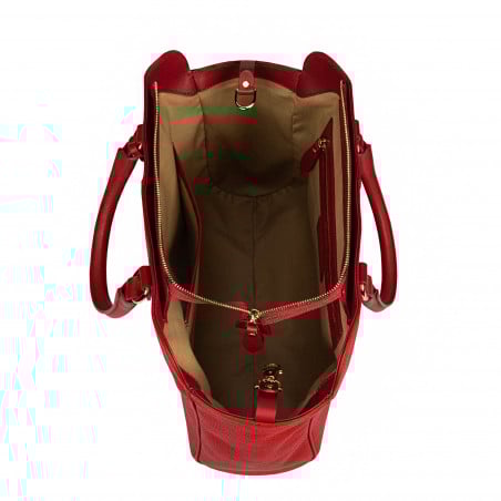Rote Damenhandtasche 002g