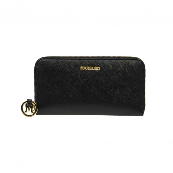 Damenportemonnaie 200g schwarz Saffiano Damenportemonnaie 200g schwarz Saffiano