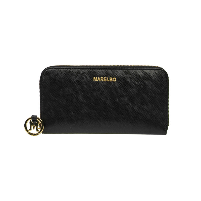 Damenportemonnaie 200g schwarz Saffiano