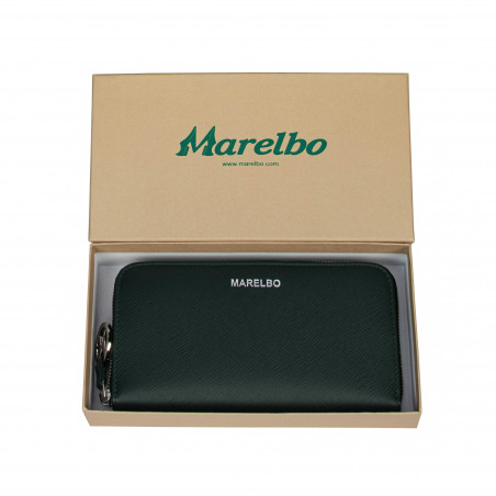 Damenportemonnaie 200g 01 grün safiano