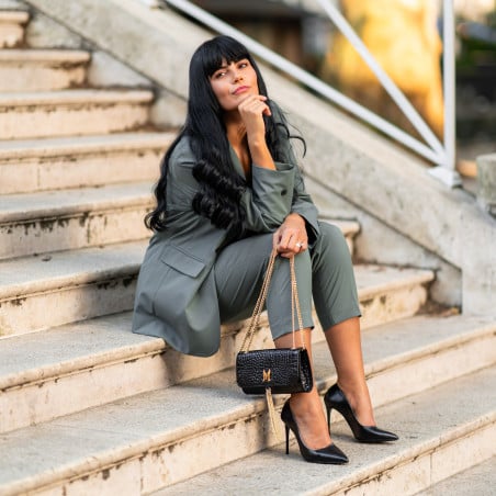 Elegante Damenschuhe 1289 schwarz lifestyle