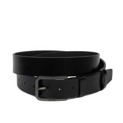 Herren Gürtel 65b glänzend schwarz