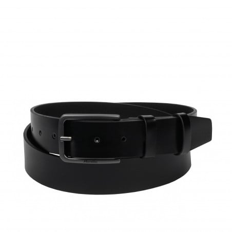 Herren Gürtel 65b glänzend schwarz