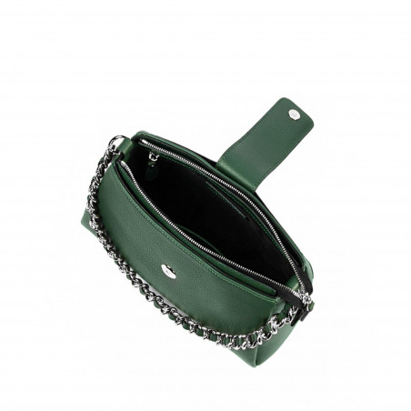 Damen-Umhängetasche 003g 01 biz grün+mehrfarbig
