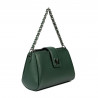 Damen-Umhängetasche 003g 01 biz grün+mehrfarbig