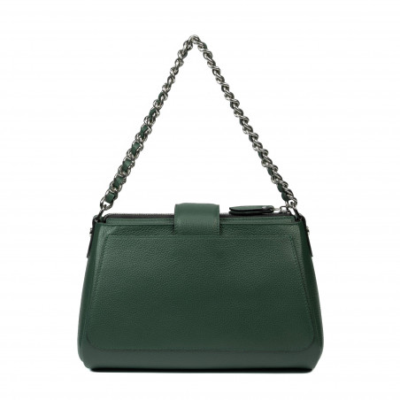 Damen-Umhängetasche 003g 01 biz grün+mehrfarbig