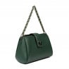 Damen Schultertasche 003g Biz Grün+Multicolor