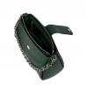 Damen Schultertasche 003g Biz Grün+Multicolor